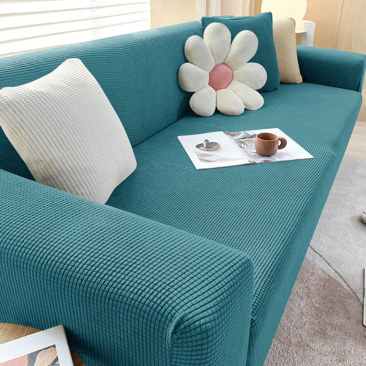 Lisslune | FlexiCover Elastic Sofa Cover – Protection Cover for Corner Sofas and Standard Sofas