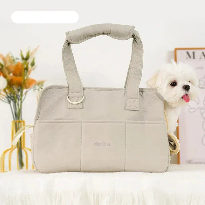 Lisslune | LuxCarry – Durable & Safe Pet Travel Bag for Small Dogs and Cats | Lightweight, Breathable & Stylish