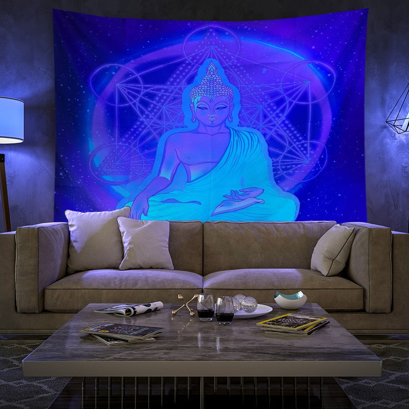 Lisslune | Colorful Glowing Luminous Tapestry