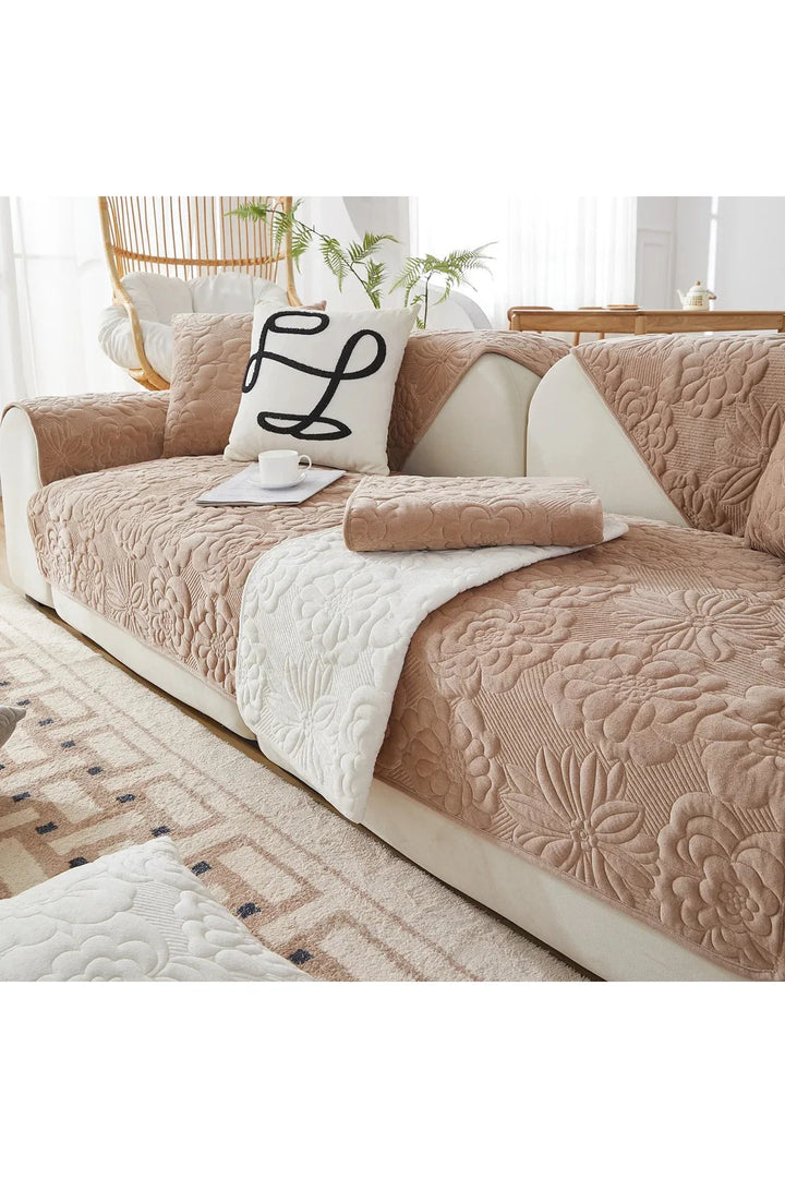 Lisslune | Plush Sofa Cover