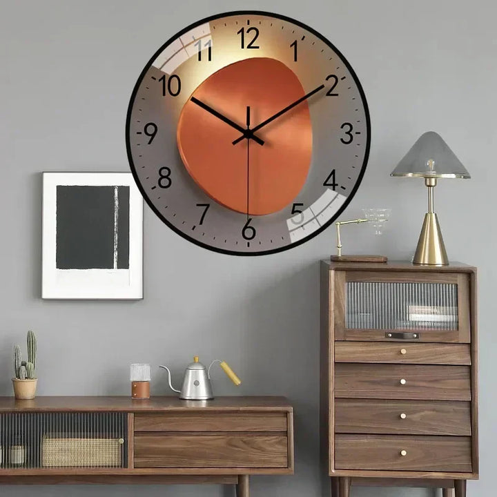 Lisslune | SilentTime - Digital Wall Clock in Classic Style - 8 Inch