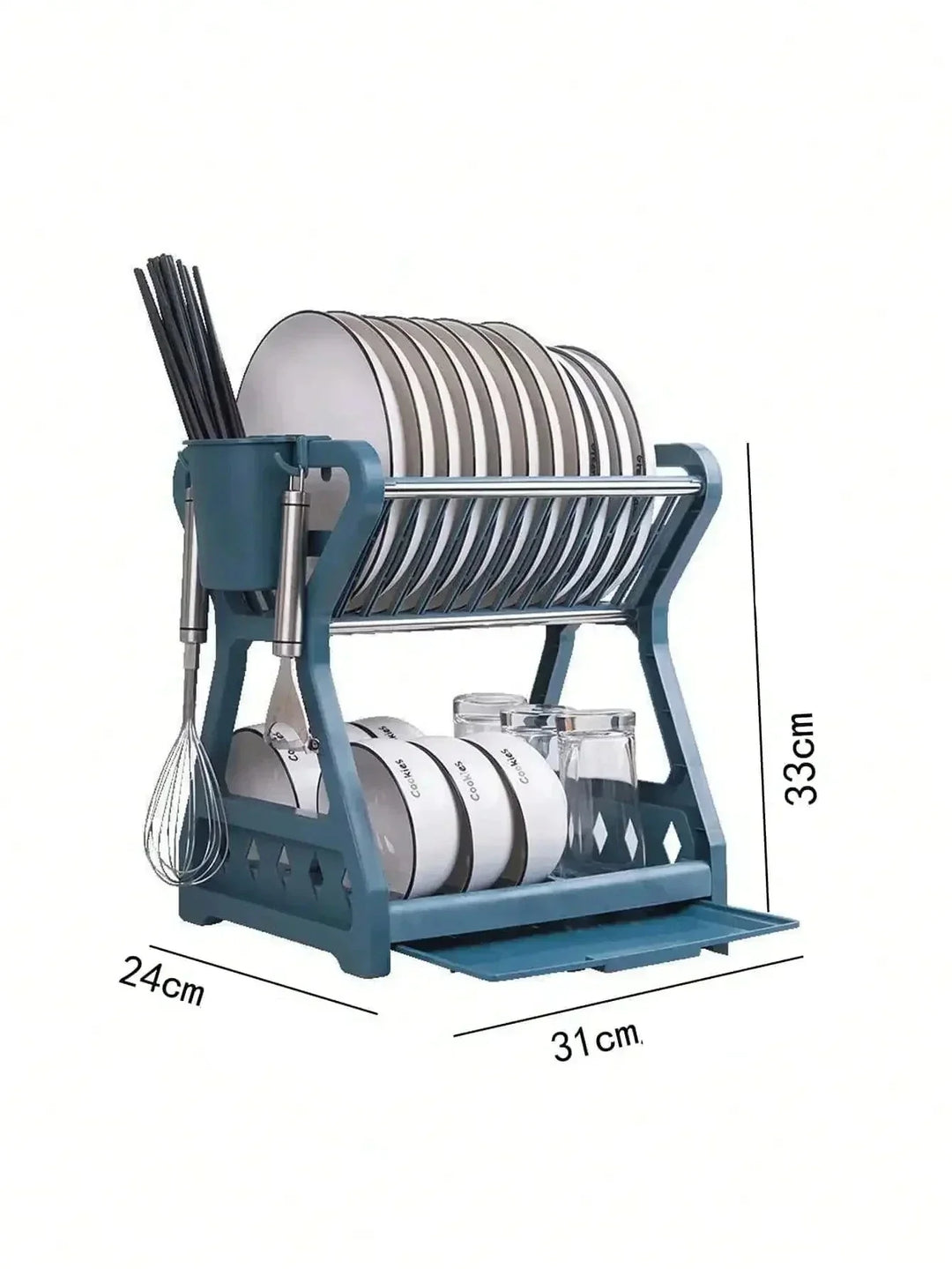 Lisslune | SpaceDry Collapsible Dish Rack – Smart & Space-Saving Kitchen Solution