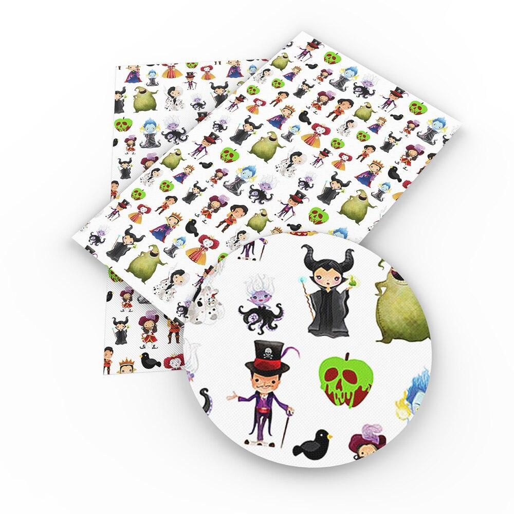 Lisslune | Playful Halloween Witch Synthetic Leather Craft Sheets Set - Creative Art Supplies