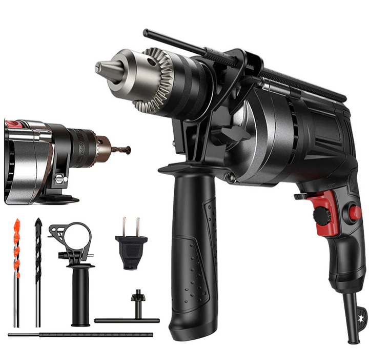 Lisslune | 780W Electric Hammer & Drill with Variable Speed – DrillForce