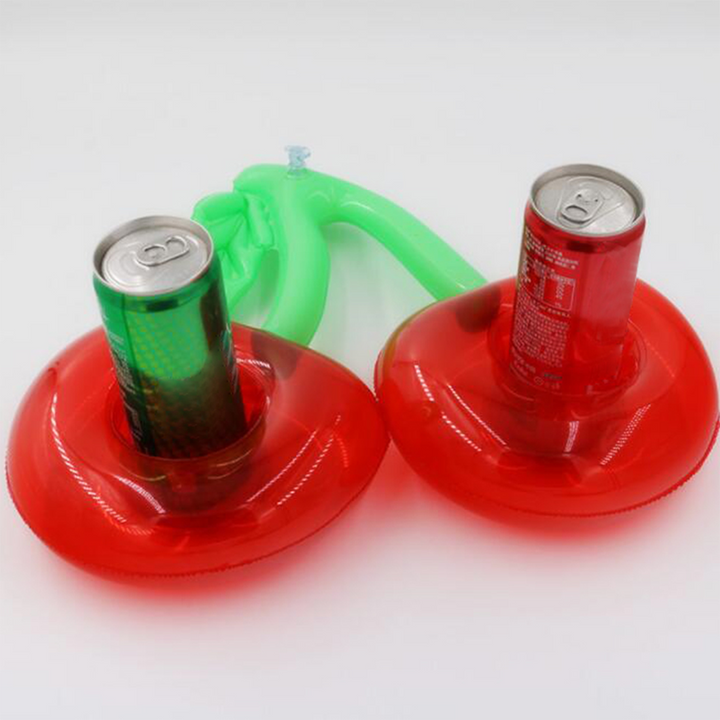 Lisslune | Inflatable Cherry Floating Pool Cup Holder