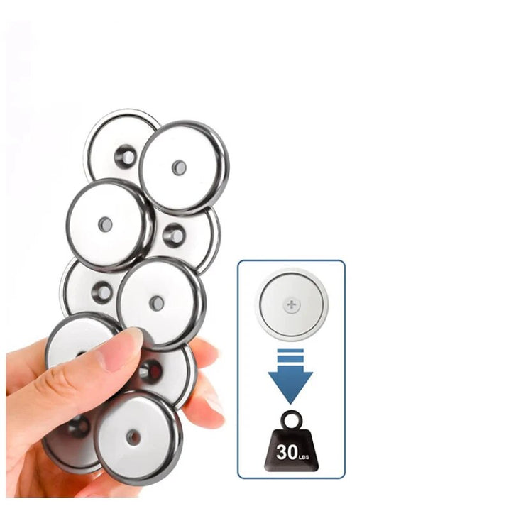 Lisslune | Strong Hold Round Base Mountable Magnet