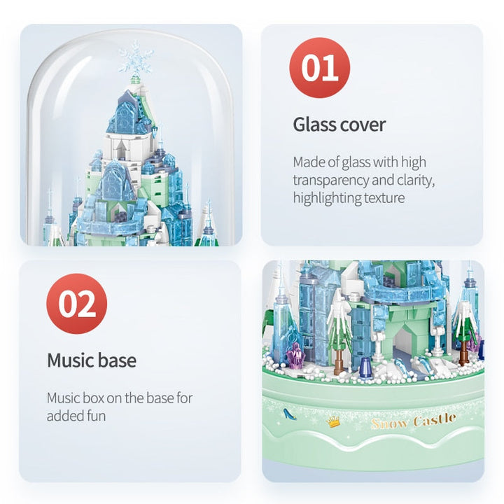 Lisslune | Royal Architecture Cartoon Castle Music Box