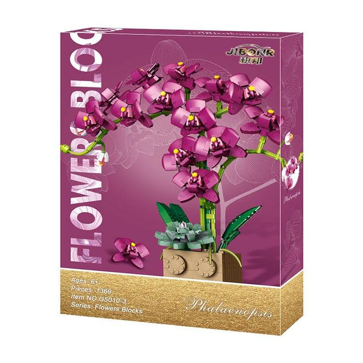 Lisslune | Create your own beautiful orchid bouquet with this DIY flower craft kit