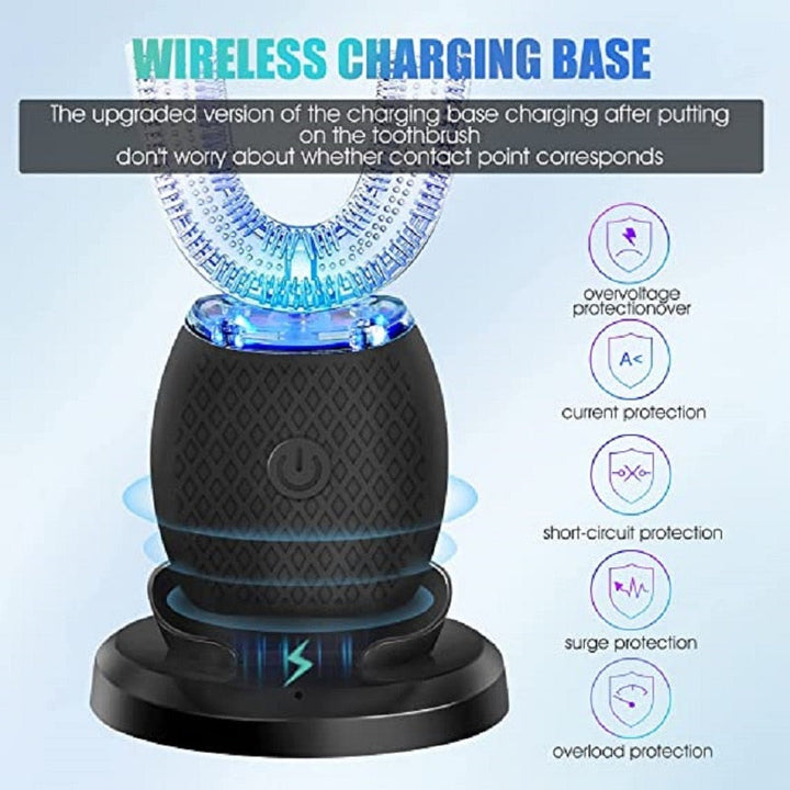 Lisslune | Clean360 U-Shape Blue Light Tooth Cleaner