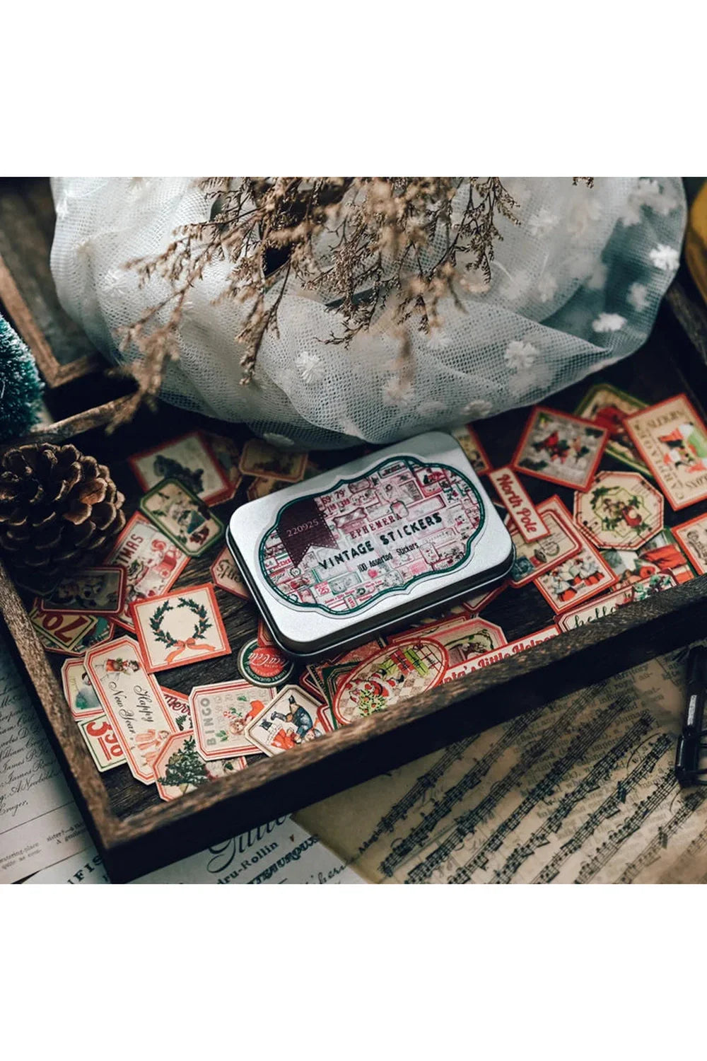Lisslune | Ephemera Scrapbooking Stickers