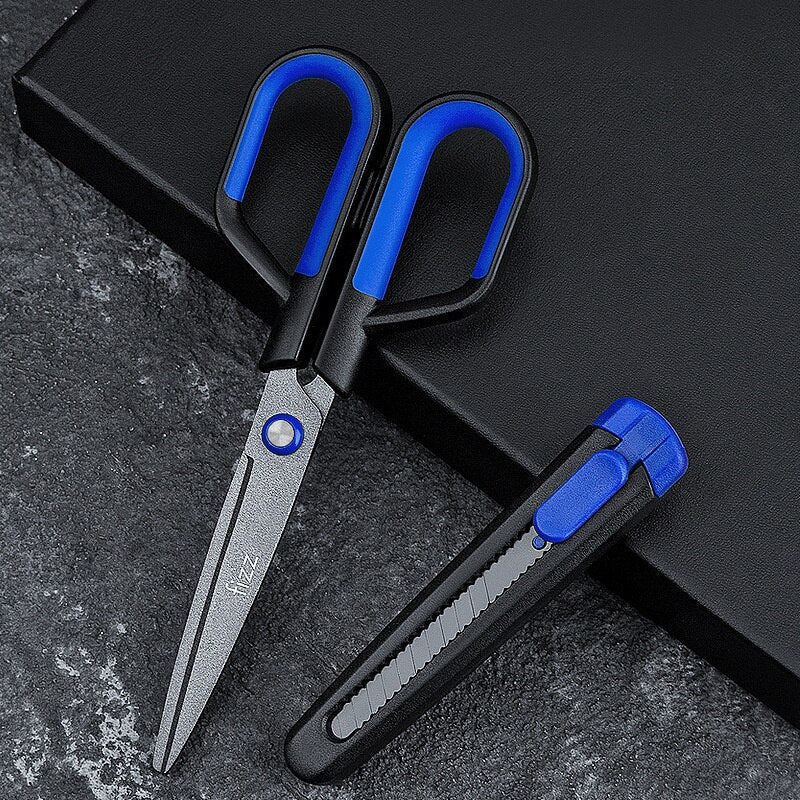 Lisslune | 2in1 Safe Cut Creative Knife Scissor