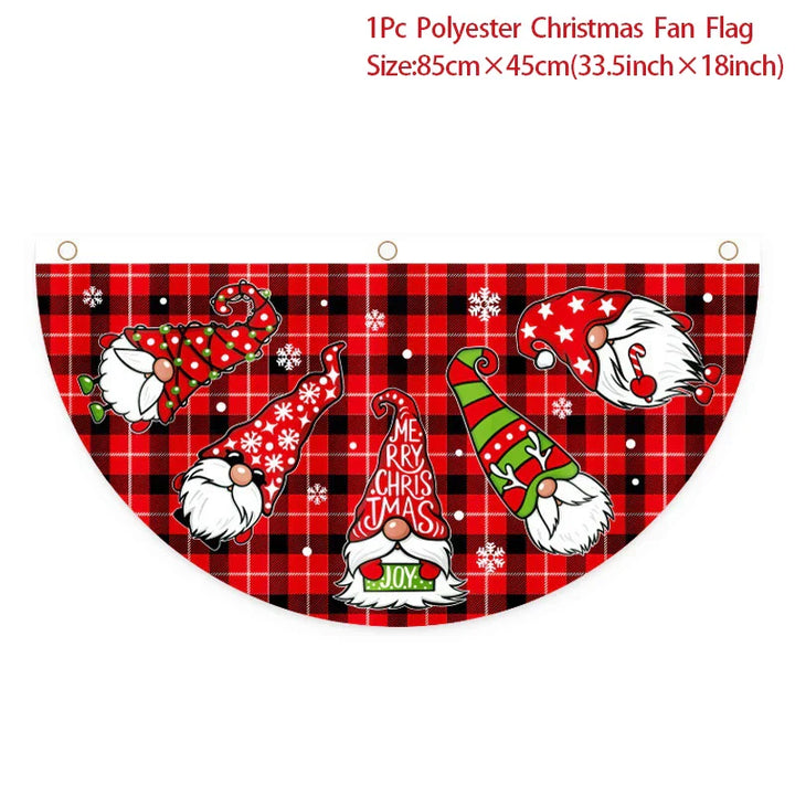 Rynx Merry Christmas Door Banner Hanging Decoration Christmas Decoration for Home Xmas Navidad Happy New Year