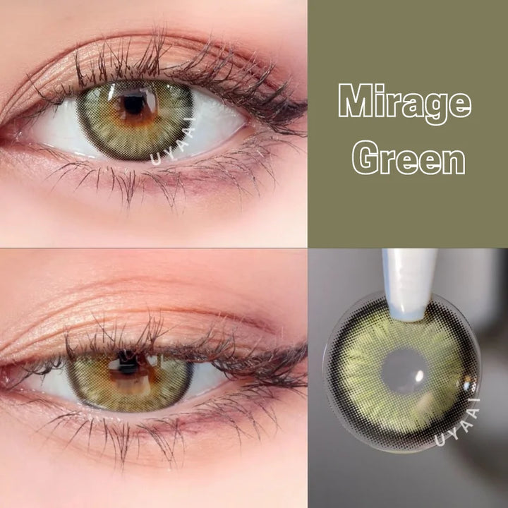 Rynx | 1 Pair Colored Contact Lenses for the Eyes Free Shipping Brown Lens Blue Lenses Gray Contact Lenses Fashion Lenses Korean Lenses