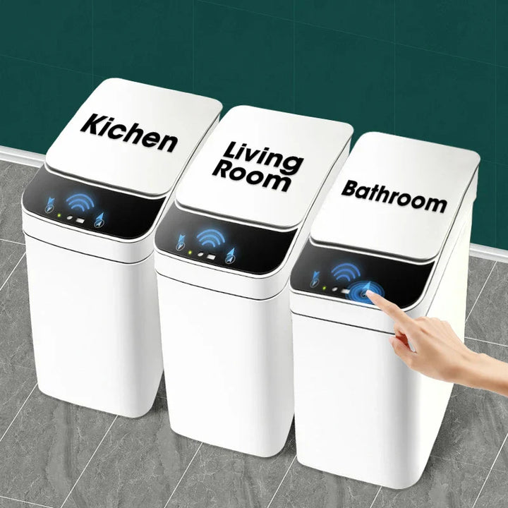 Lisslune | Waterproof Smart Wave Sensor Automatic Trash Can