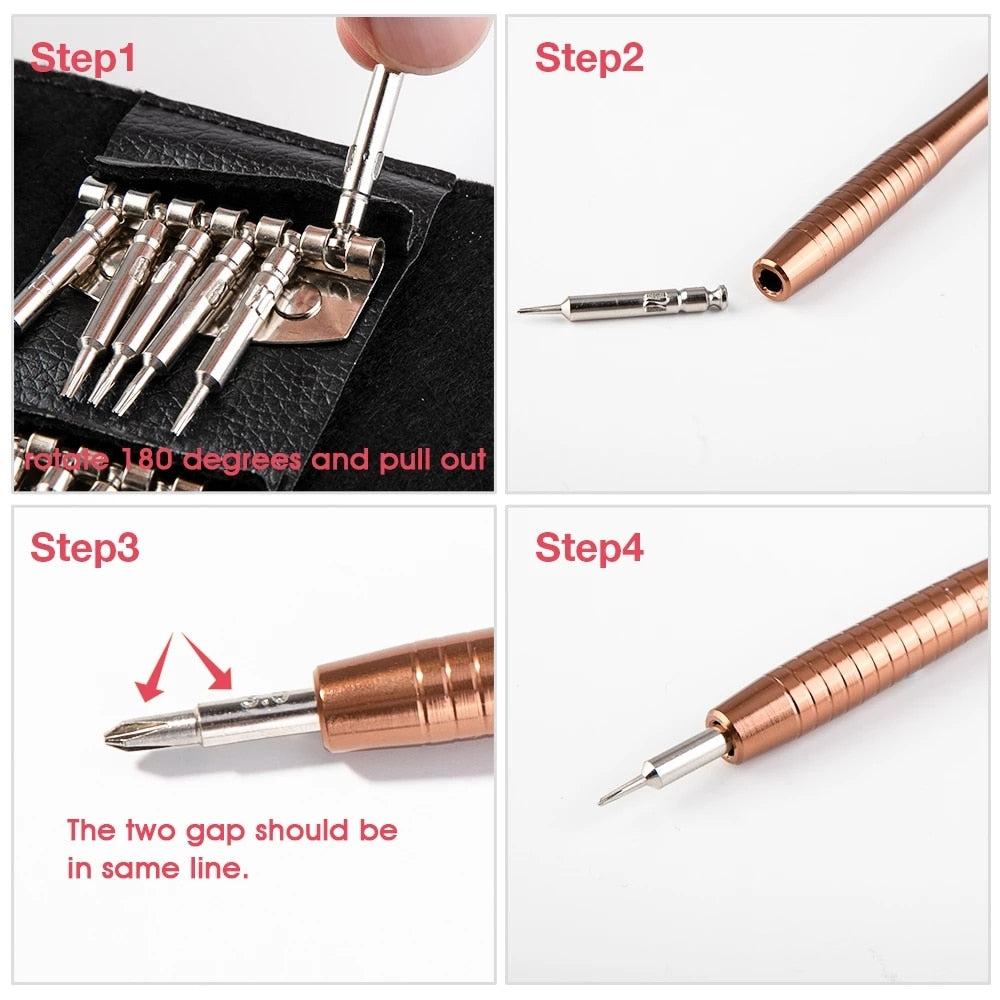 Lisslune | 25in1 All-Purpose Complete Screwdriver Kit