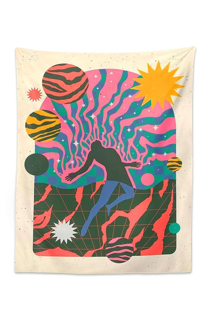 Lisslune | Travel Psychedelic Tapestry
