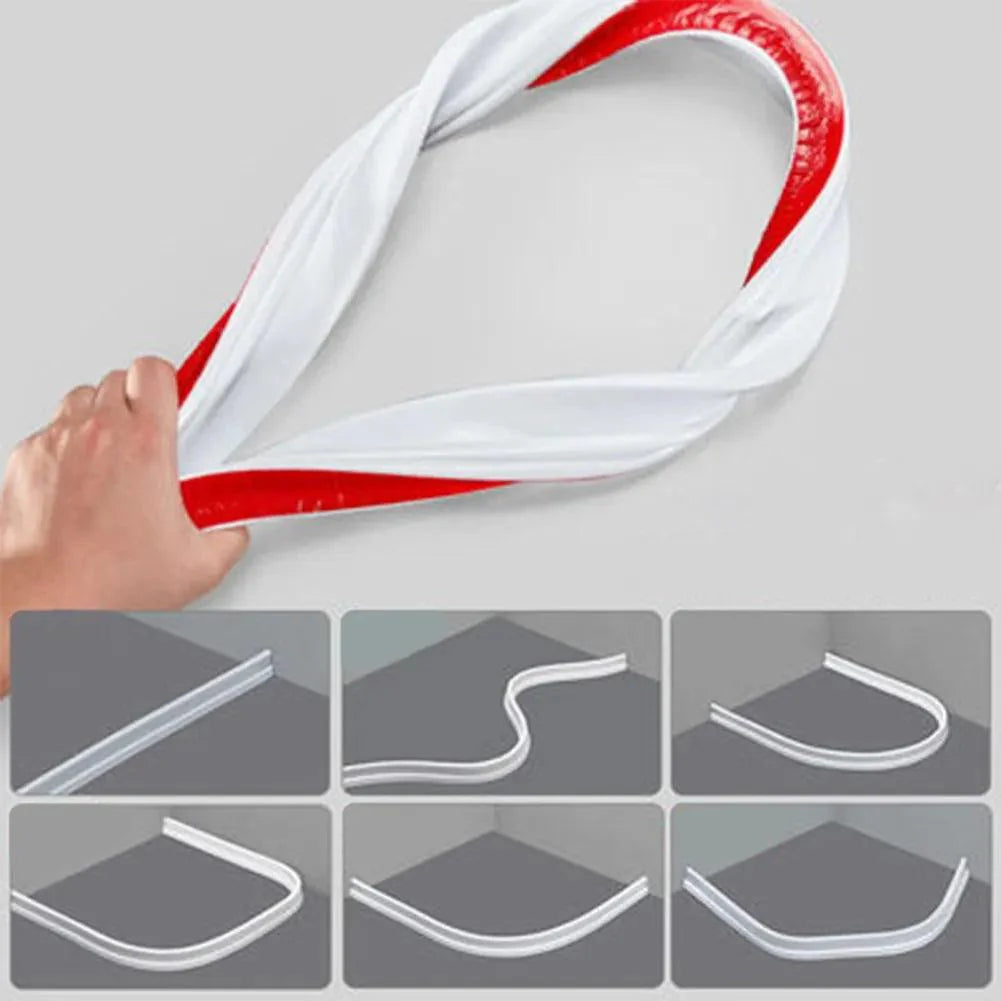 Lisslune | Silicone Waterproof Shower Leak Prevention Strip