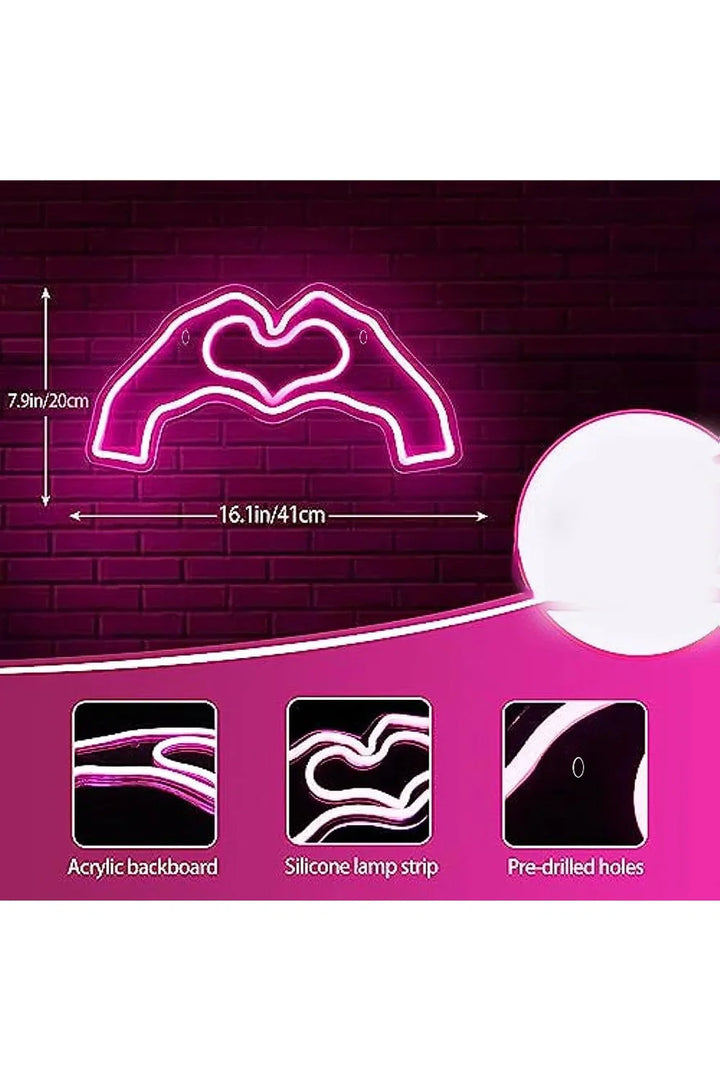 Lisslune | Love Heart Neon