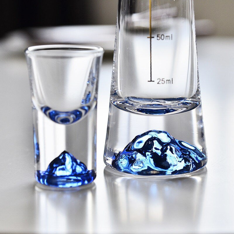Lisslune | Japan Style Lead-Free Mountain Glass Set