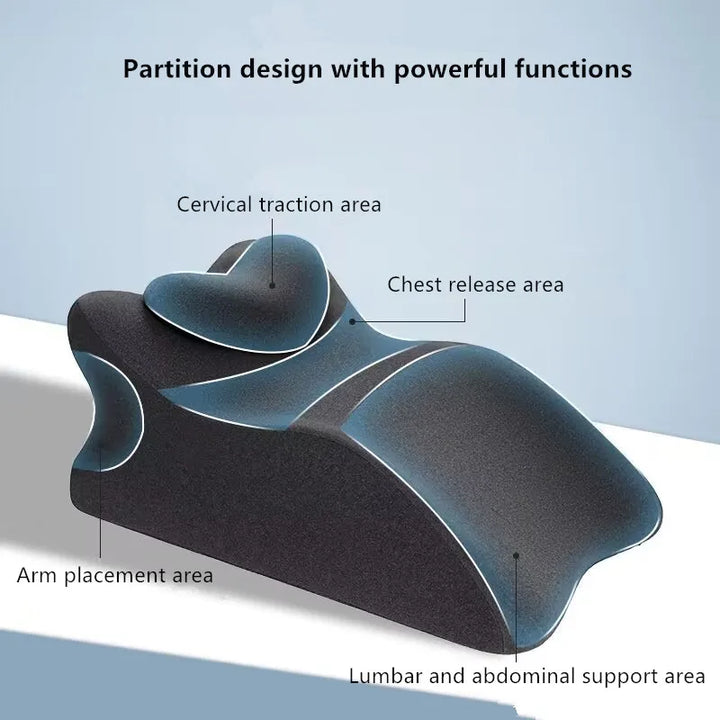 Lisslune | Adjustable Lie-On-The-Bed Multitask Pillow