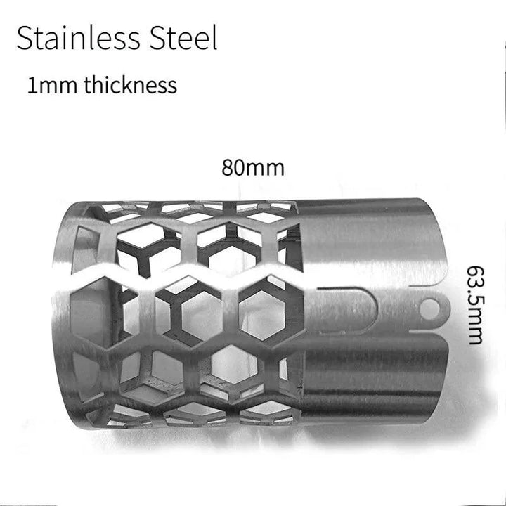 Lisslune | Stainless Steel Chimney Spark Guard and Rain Protection for Wood Stoves