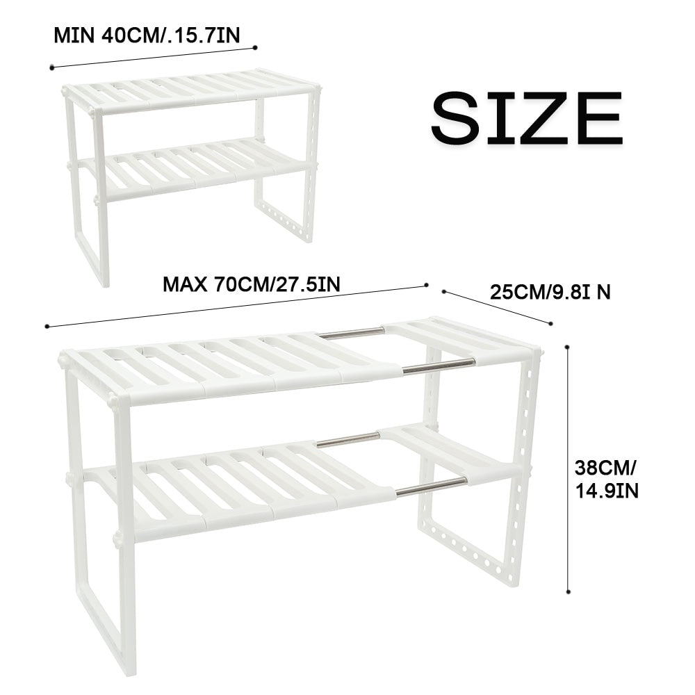 Lisslune | Under Sink Magic Organizer Adjustable Rack
