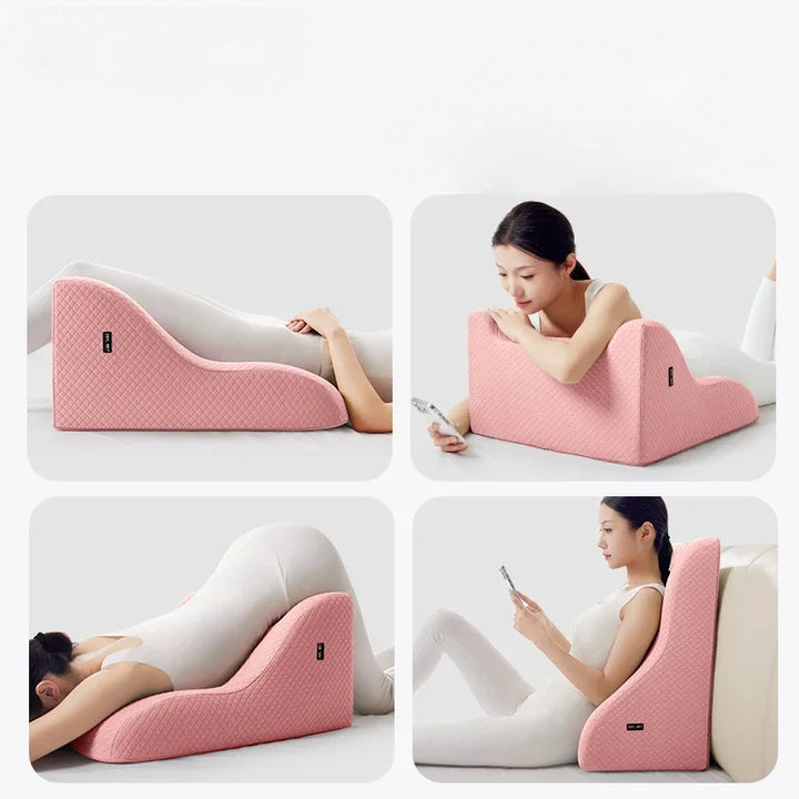 Lisslune | Multi-Angle Spine Support Memory Foam Ergonomic Pillow