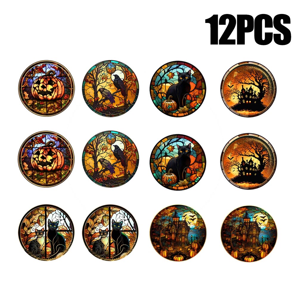 Lisslune | Spooky Window Halloween Removable Stickers