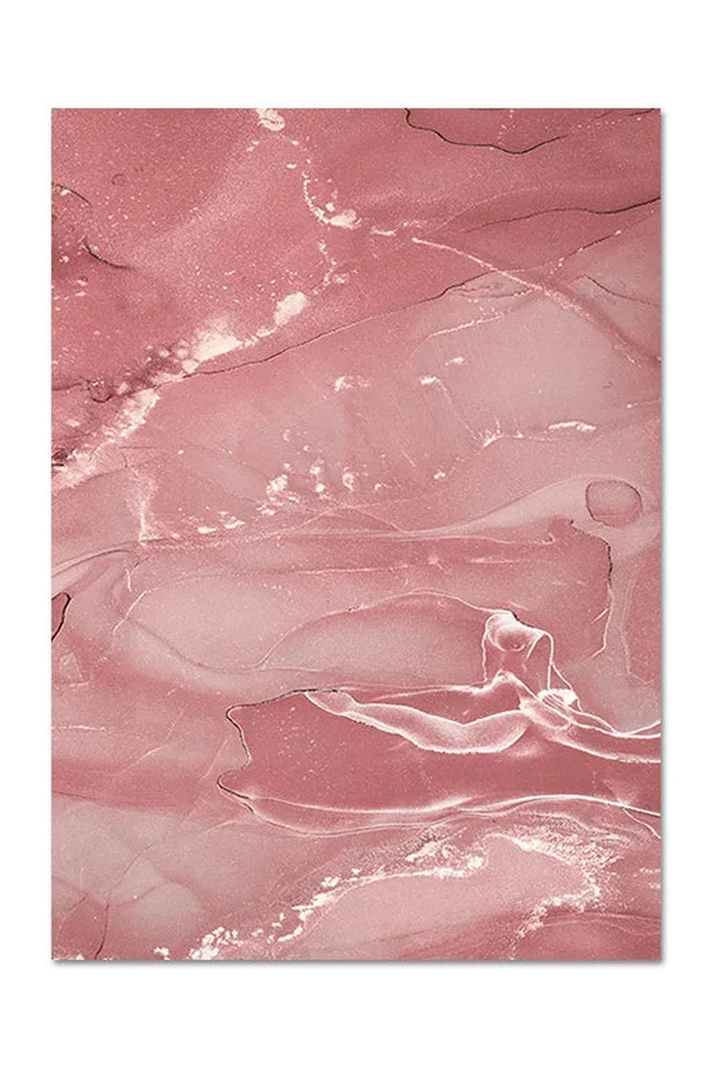 Lisslune | Marble Canvas Poster