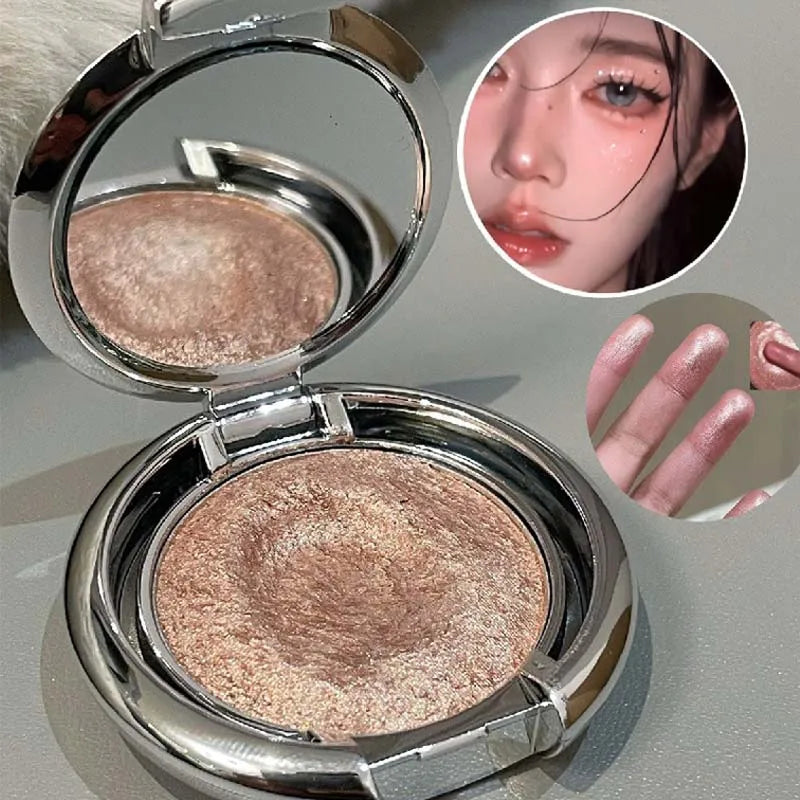 Lisslune | Light Shadow Highlighter Mashed Potato Diamond Shining High Gloss Paste Pearlescent Fine Flash Aufhellende Konturierungshighlights