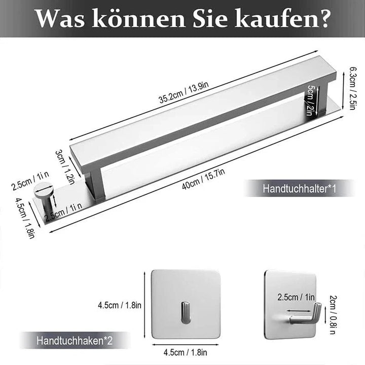 Lisslune | TowelRack – Stainless Steel Towel Holder