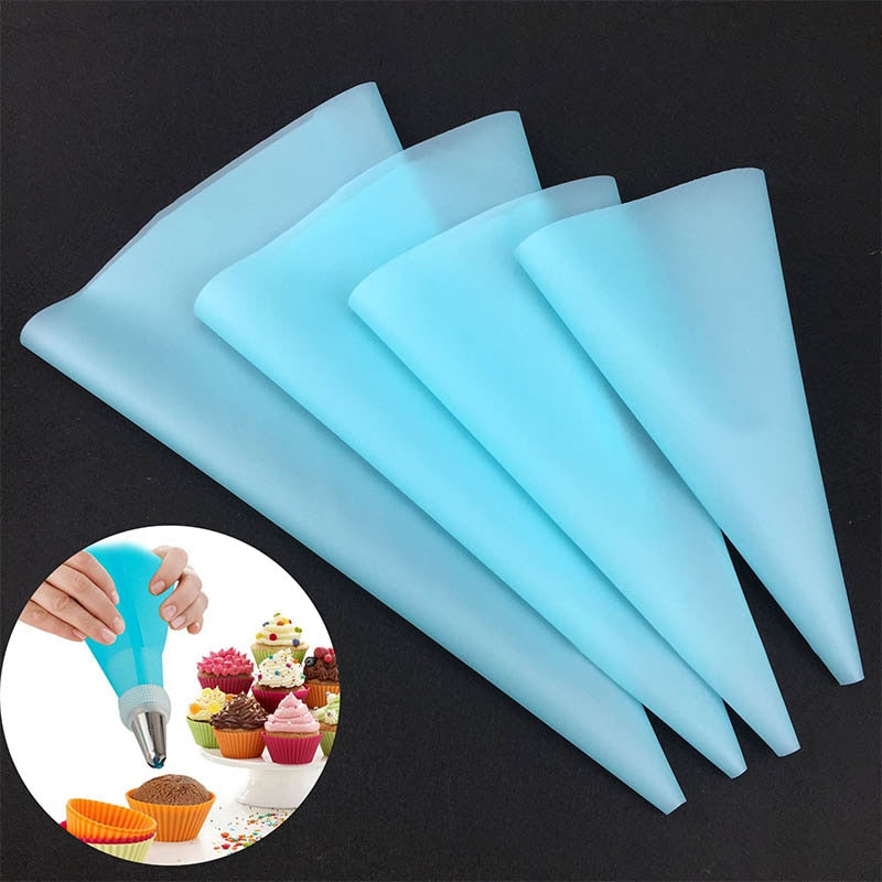 Lisslune | 4Pcs Diy Reusable Pastry Icing Bag