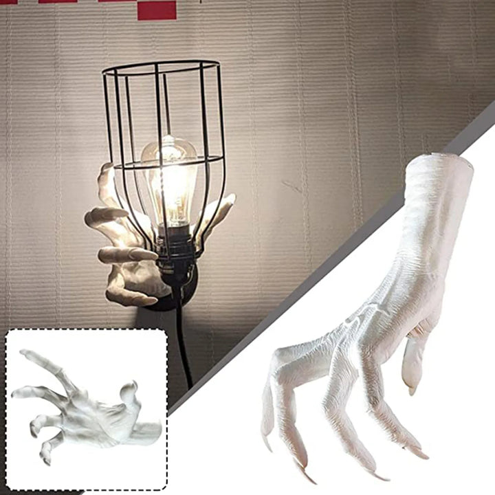 Rynx | Witch Hand Witch Decor Wall Hanging Statues Creative Wall Decoration Resin Aesthetic Art Sculpture Retro Wall Witch Hand Decoration