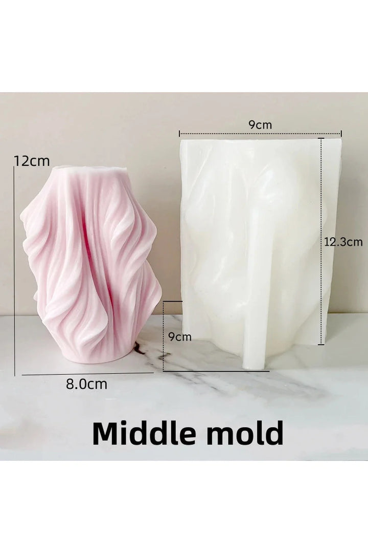 Lisslune | Wave candle mold DIY
