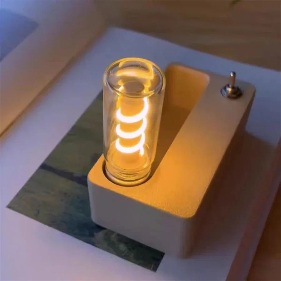 Lisslune | Mechanical Flip Rechargeable Night Lamp