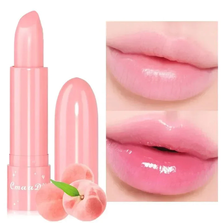 Rynx |6Color Waterproof Fruit Color Toning Gloss Changing Moisturizing Nourishing Glow Play Lip Balm Lip Color Care