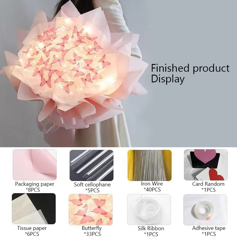 Lisslune | Diy Butterfly Bouquets