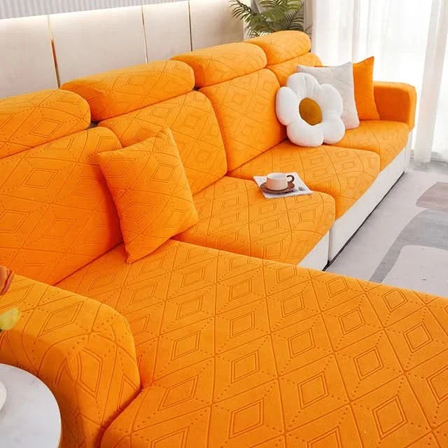 Lisslune | SlipBliss - Elegant Jacquard Non-Slip Sofa Cover