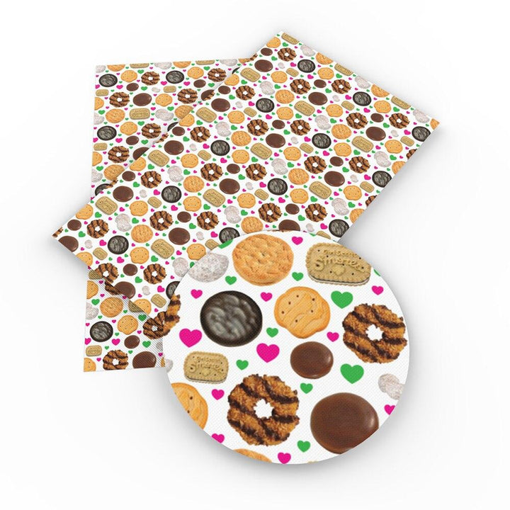 Lisslune | Wasted Cake Candy Faux Leather Craft Kit for DIY Accessories and Bags