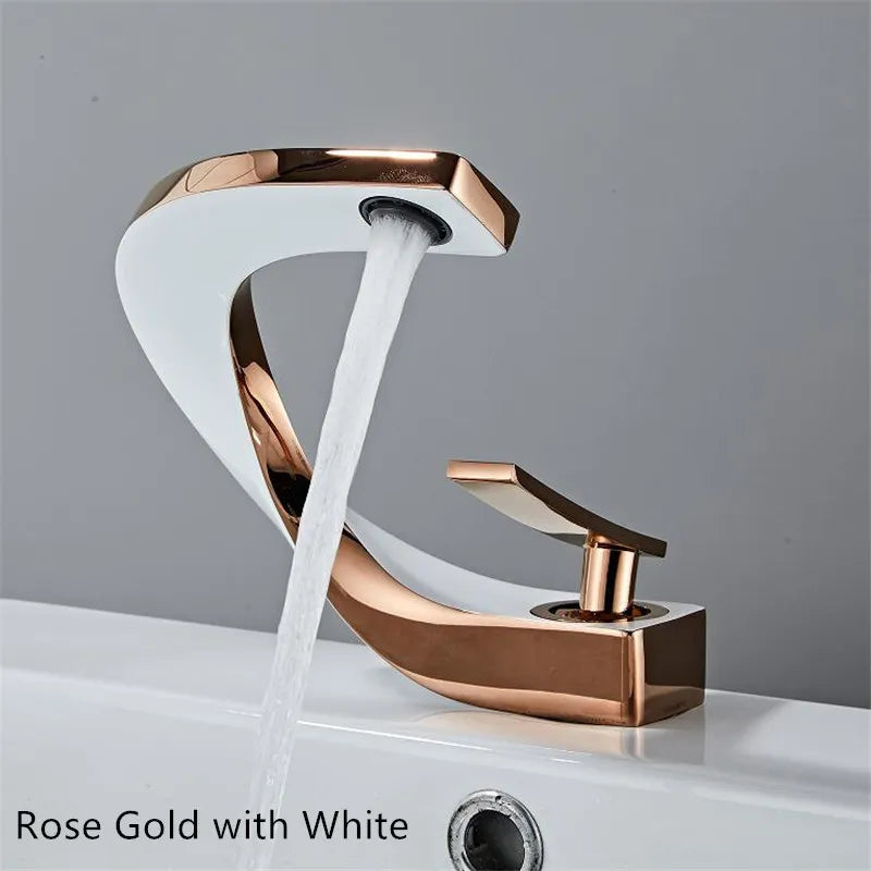 Lisslune | Nordic Arch Artistic Deck Mounted Faucet