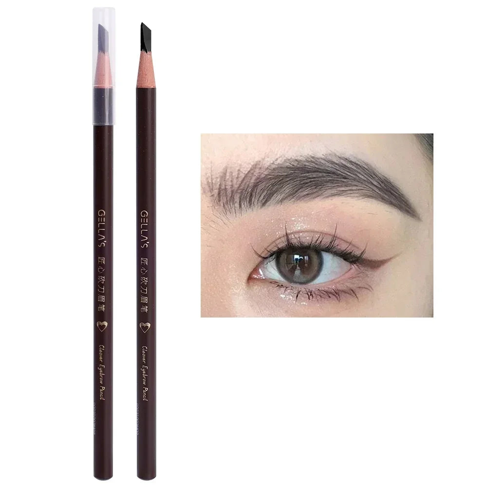 Rynx | Microblading Eyebrow Pencil Waterproof Soft Smooth Brow Tattoo Pencil Long-Lasting Natural Eyebrow Enhancer Korean Makeup Cosmetics