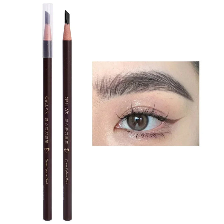Rynx | Microblading Eyebrow Pencil Waterproof Soft Smooth Brow Tattoo Pencil Long-Lasting Natural Eyebrow Enhancer Korean Makeup Cosmetics