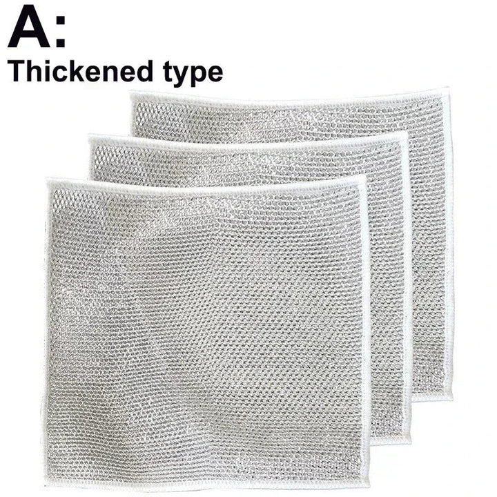 Lisslune | Non-Stick Iron Wipe Double Layer Wire Cleaning Cloth