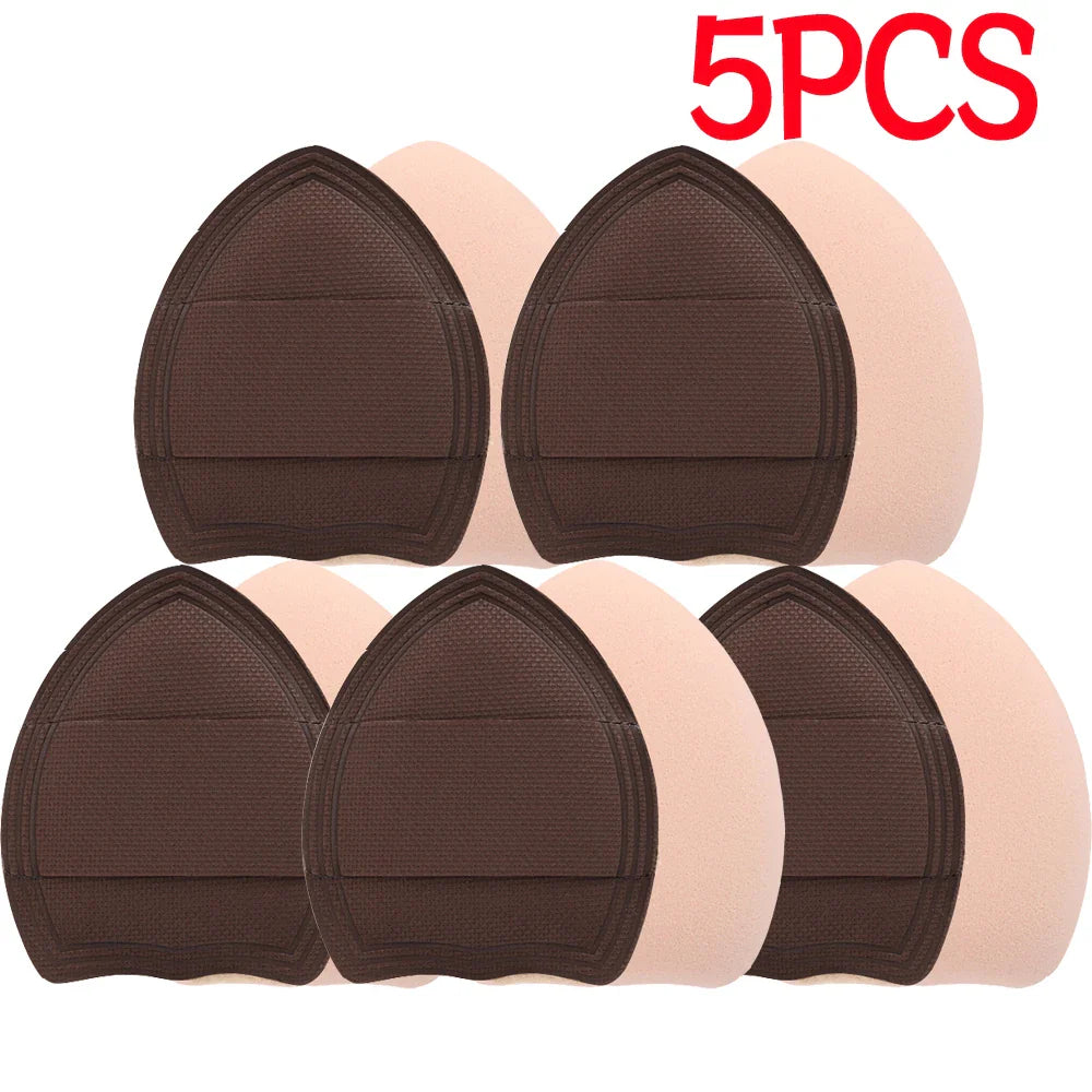 Rynx |10PCS Mini Sponge Powder Puff Thick Fingertip Cosmetic Puff Usable Dry and Wet Make-up Sponge Foundation Concealer Make-up Tools
