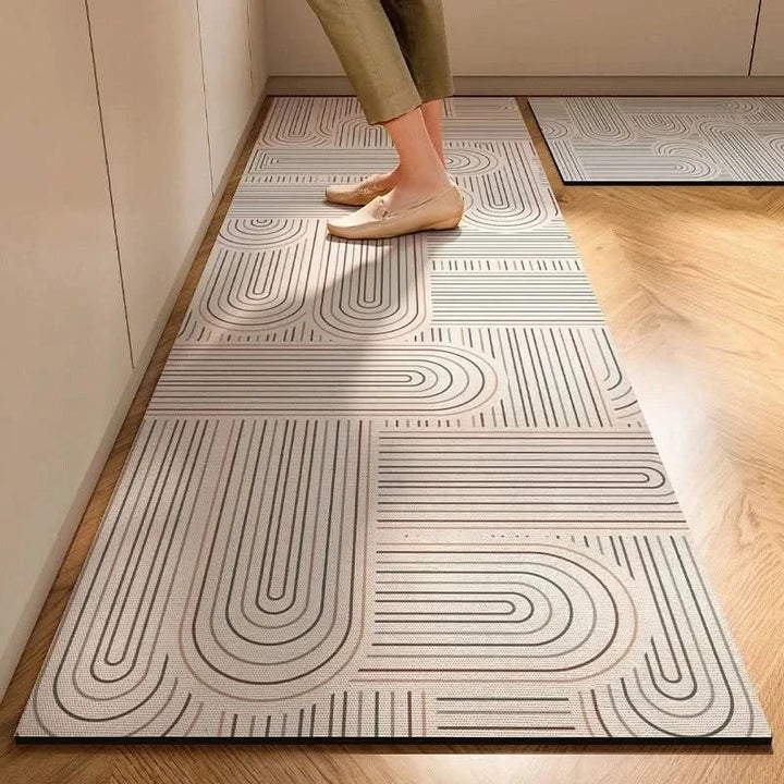 Lisslune | Minimalist Non-Slip Kitchen Floor Mat – Easy Clean