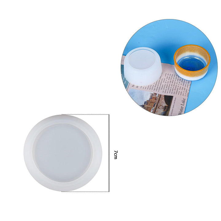 Lisslune | Silicone mold set for creative candle jars and flower planters