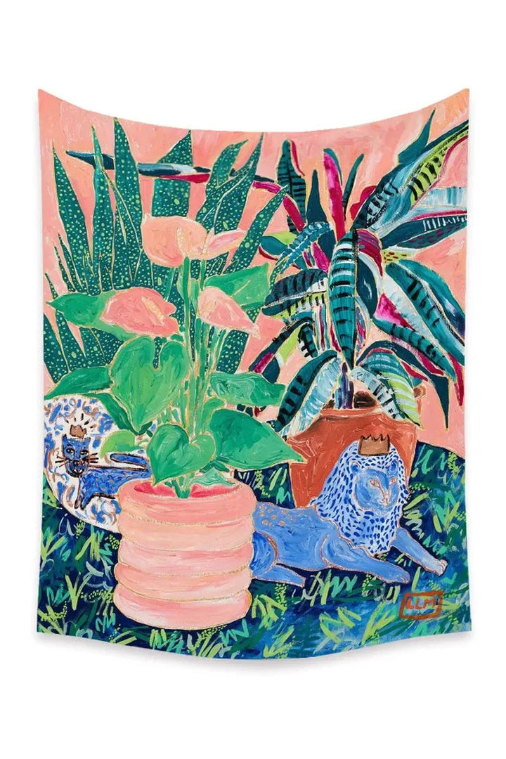 Lisslune | Garden Patio Wall Tapestry
