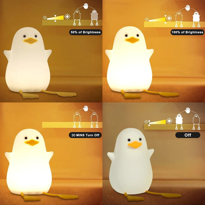 Lisslune | Charming Duck Soft Glow LED Desk Lamp
