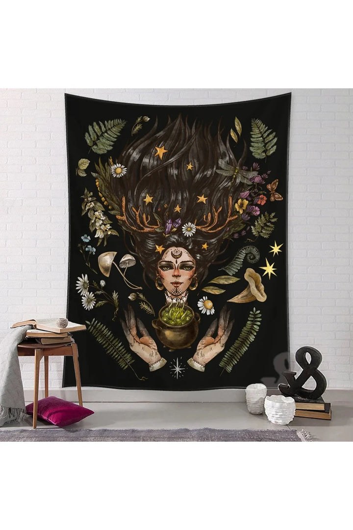 Lisslune | Witch Goddess Tapestry