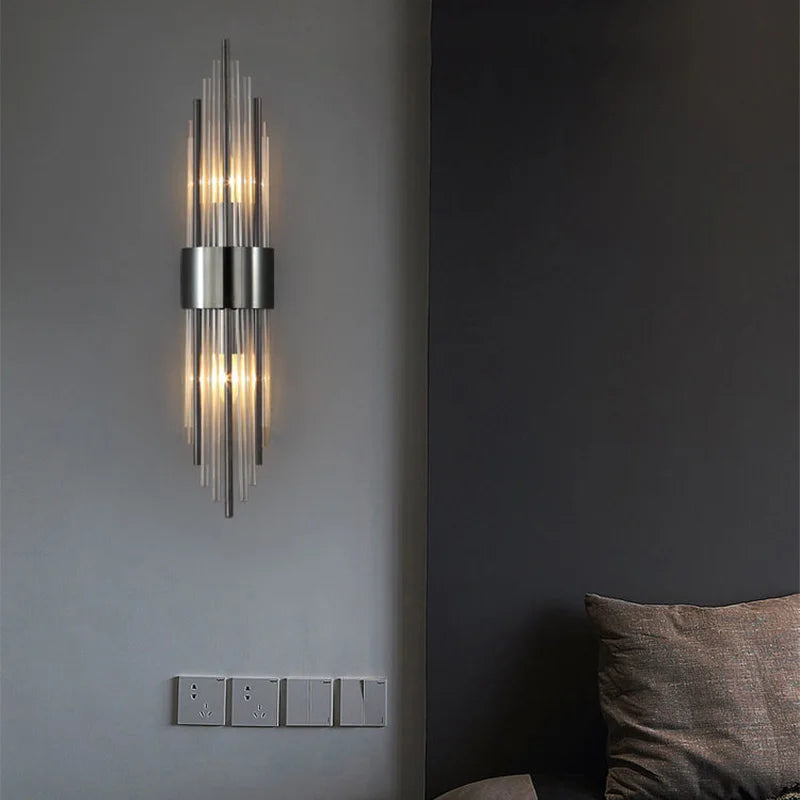 Lisslune | GoldenLuxe Elegant LED Wall Lamp | Luxurious Design in Gold | Stylish Wall Lighting